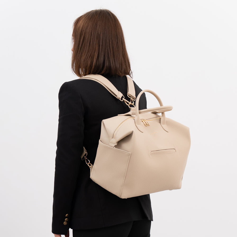 Popruhy na batoh k taške MyBabyBag v béžovej farbe