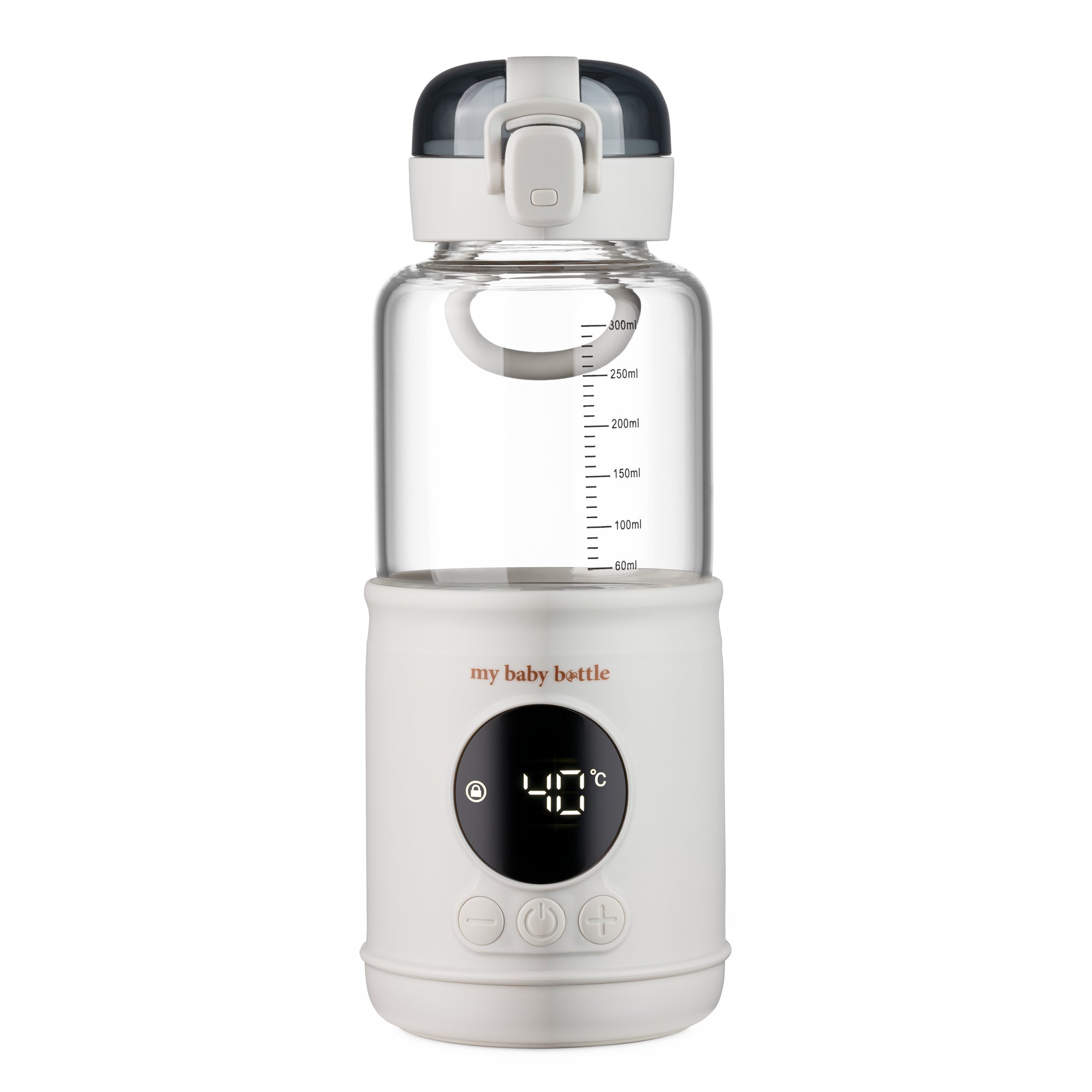 MyBabyBottle Pro - Prenosný ohrievač vody a mlieka pre dojčatá - Biely