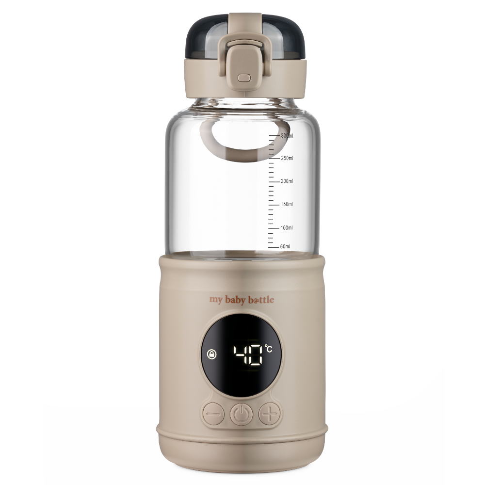 MyBabyBottle Pro - Prenosný ohrievač vody a mlieka pre dojčatá - Béžový