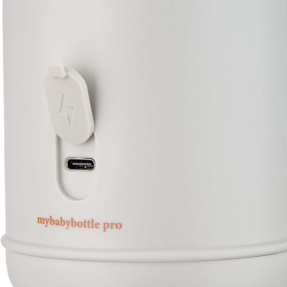 MyBabyBottle Pro - Prenosný ohrievač vody a mlieka pre dojčatá - Biely