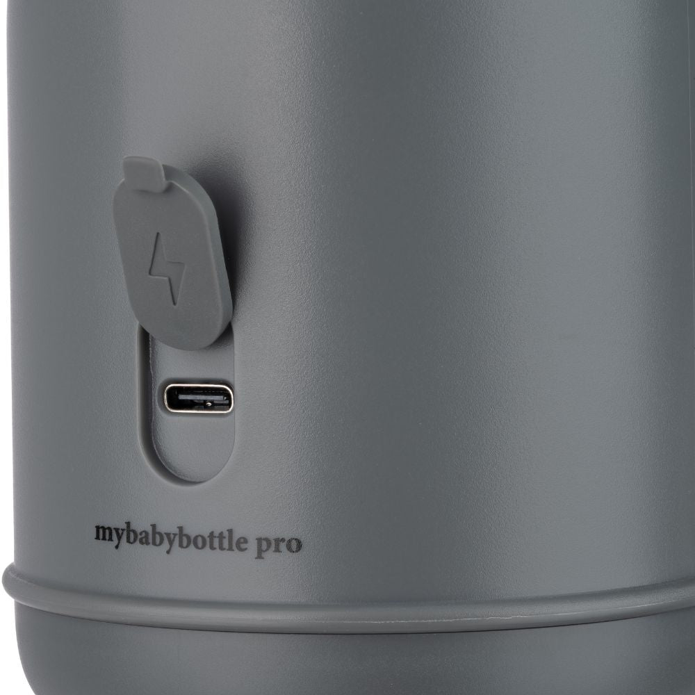 MyBabyBottle Pro - Prenosný ohrievač vody a mlieka pre bábätká - sivý